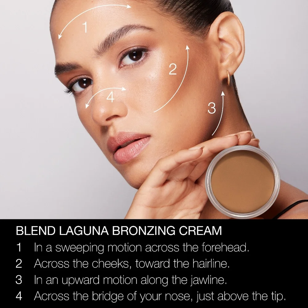 Laguna 03 Nars Bronzing Cream Medium Bronze Brand New In Box Full Size Authentic